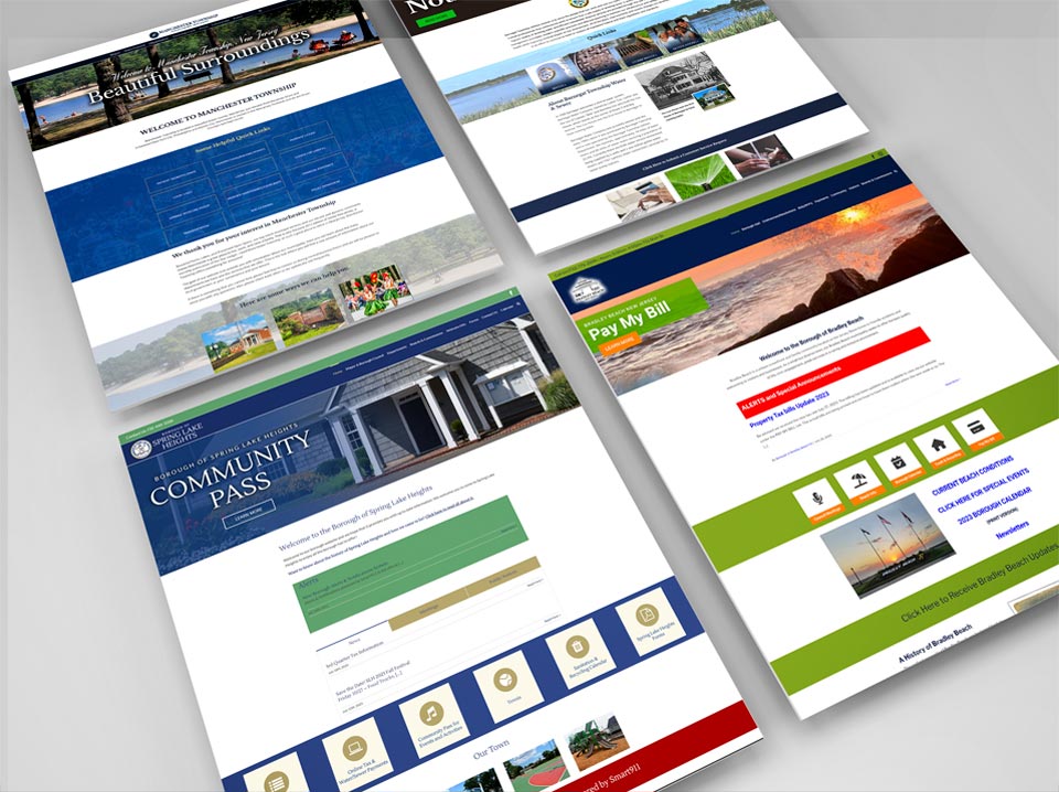 Municipal website design