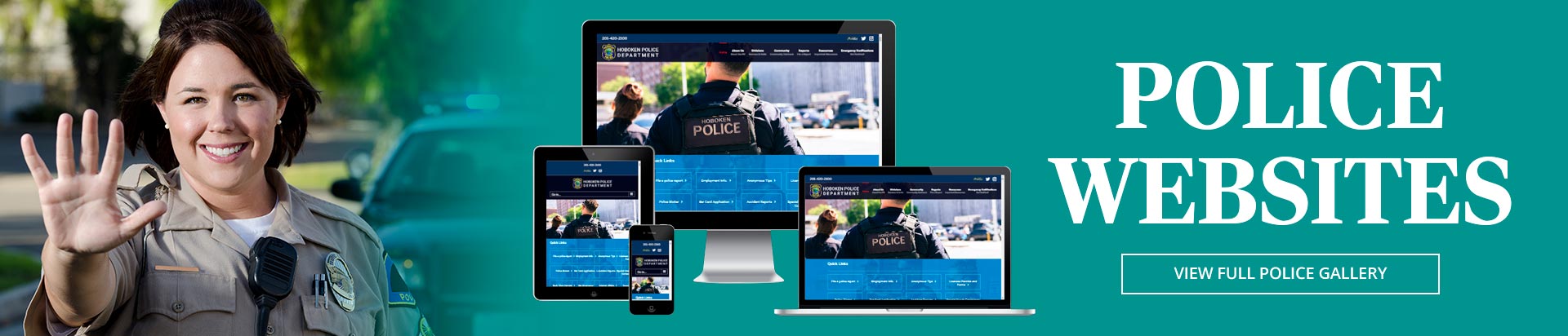 Police and Municipal website design